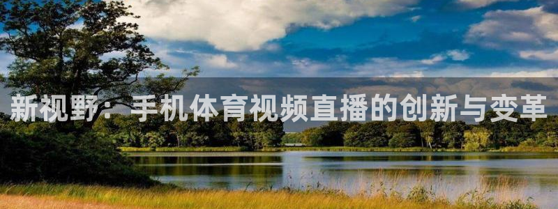 袋鼠直播nba免费观看足球：新视野：手机体育视频直播的创新与变革
